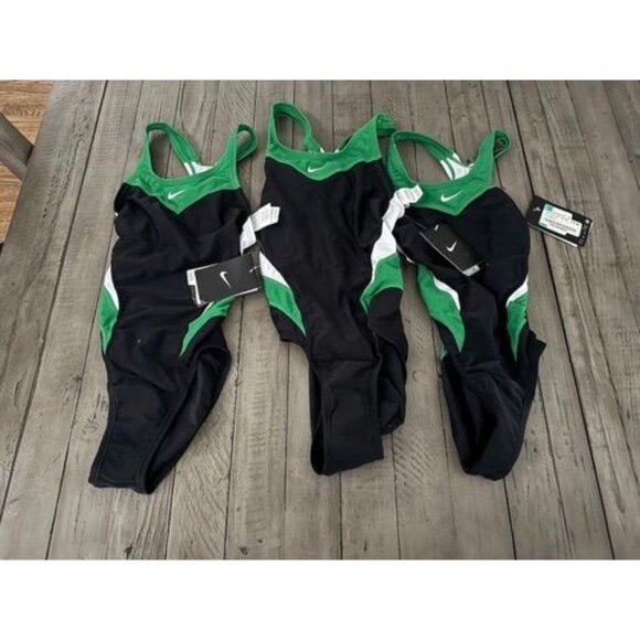 Lot of 3 Brand New Nike One Piece Bathing Suits Size 24 and 26 - Picture 1 of 6